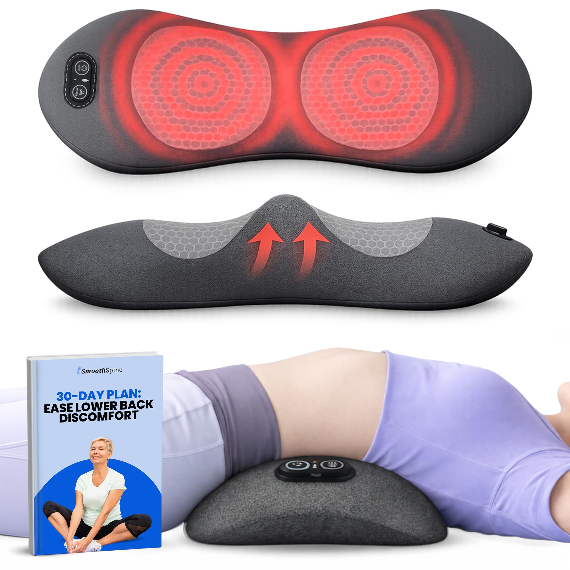 Amazon.com: SmoothSpine Triple Fusion Back Massager - The Official
